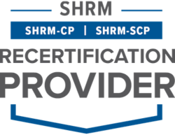 SHRM Recertification Provider Seal