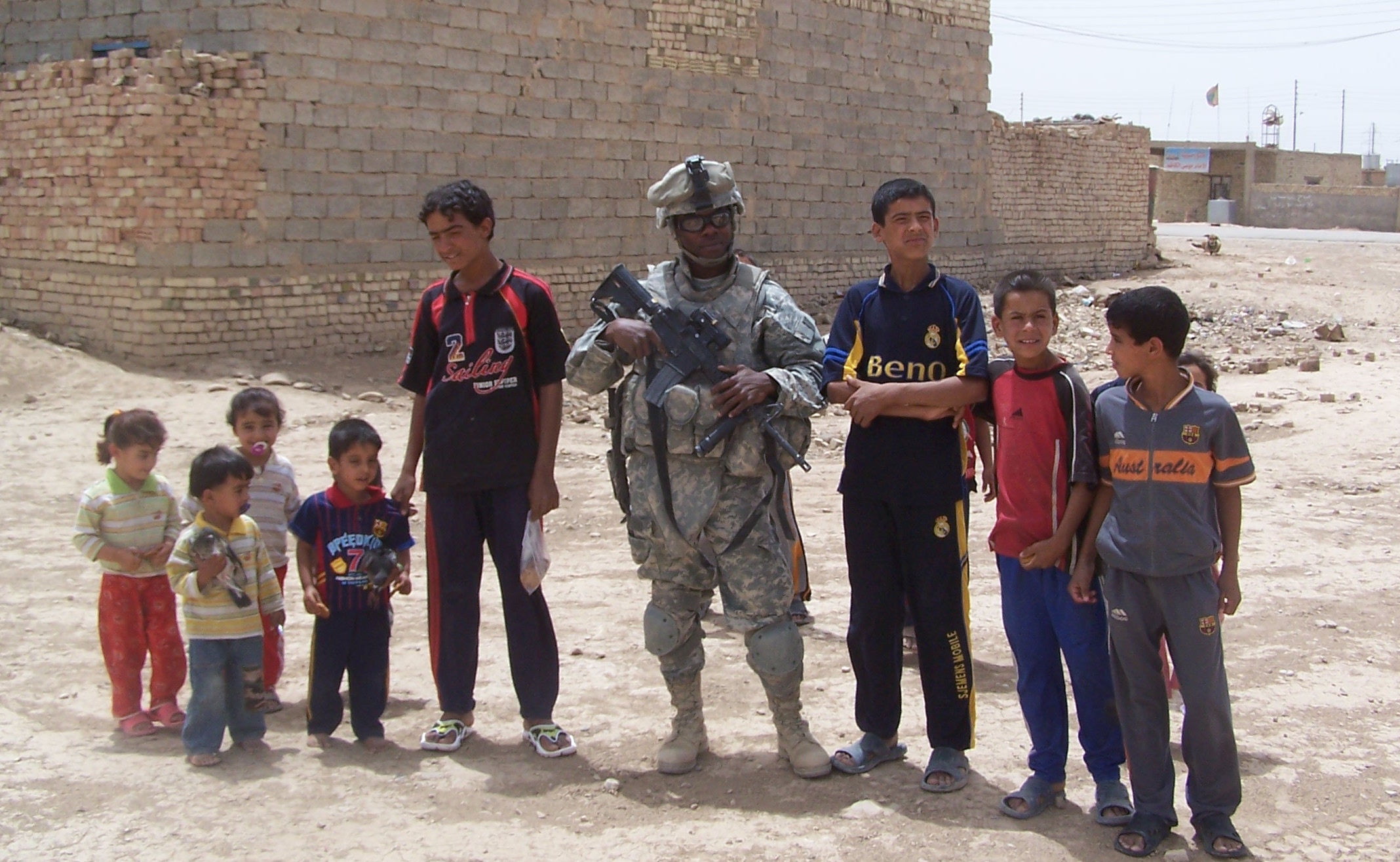 Touro Graduate School of Business student Bruce Alexis served in Iraq. 